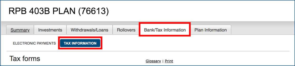 Tax Forms BB