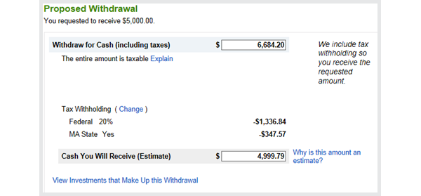 Proposed Withdrawal