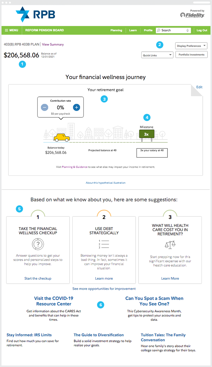 Net Benefit Screen
